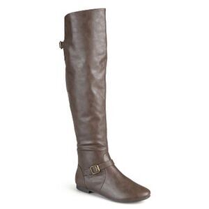 **FINAL PRICE **. Journee  Loft Over the Knee Riding Boots SZ 8.5 Wide Calf!